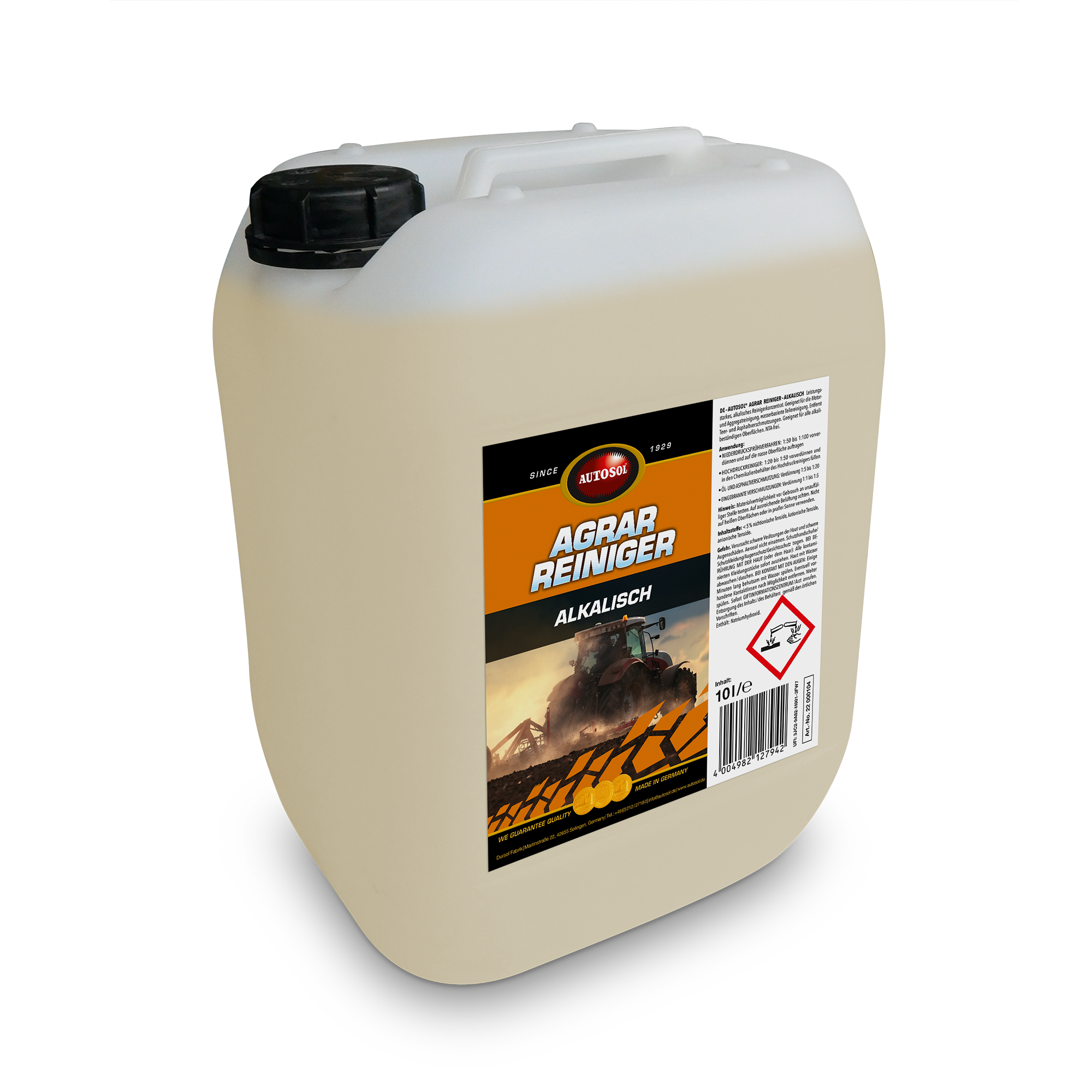 AUTOSOL® AGRAR CLEANER - ALKALINE