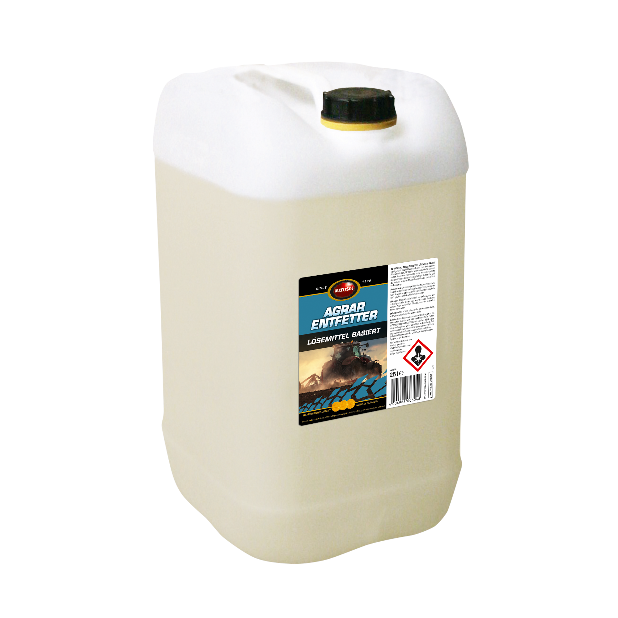 DEGRASANT AUTOSOL® AGRAR - PE BAZĂ DE SOLVENT