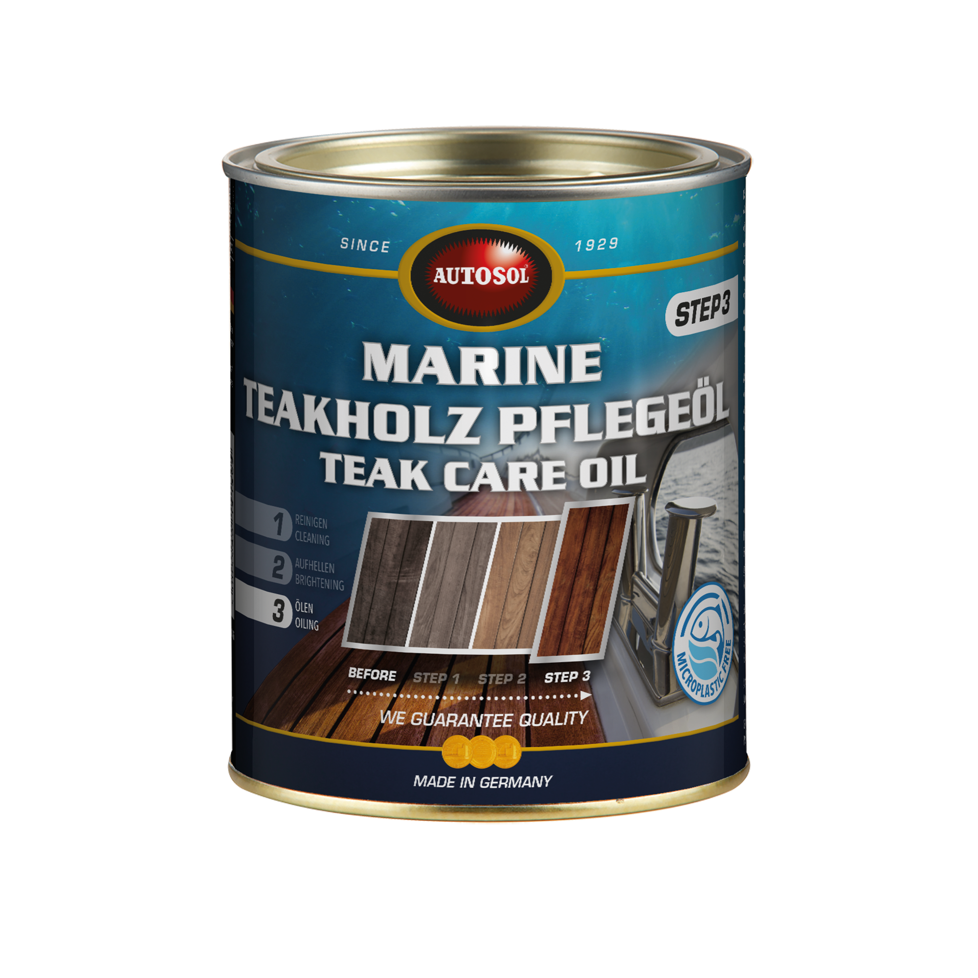 AUTOSOL® MARINE TEAK WOOD CARE OIL