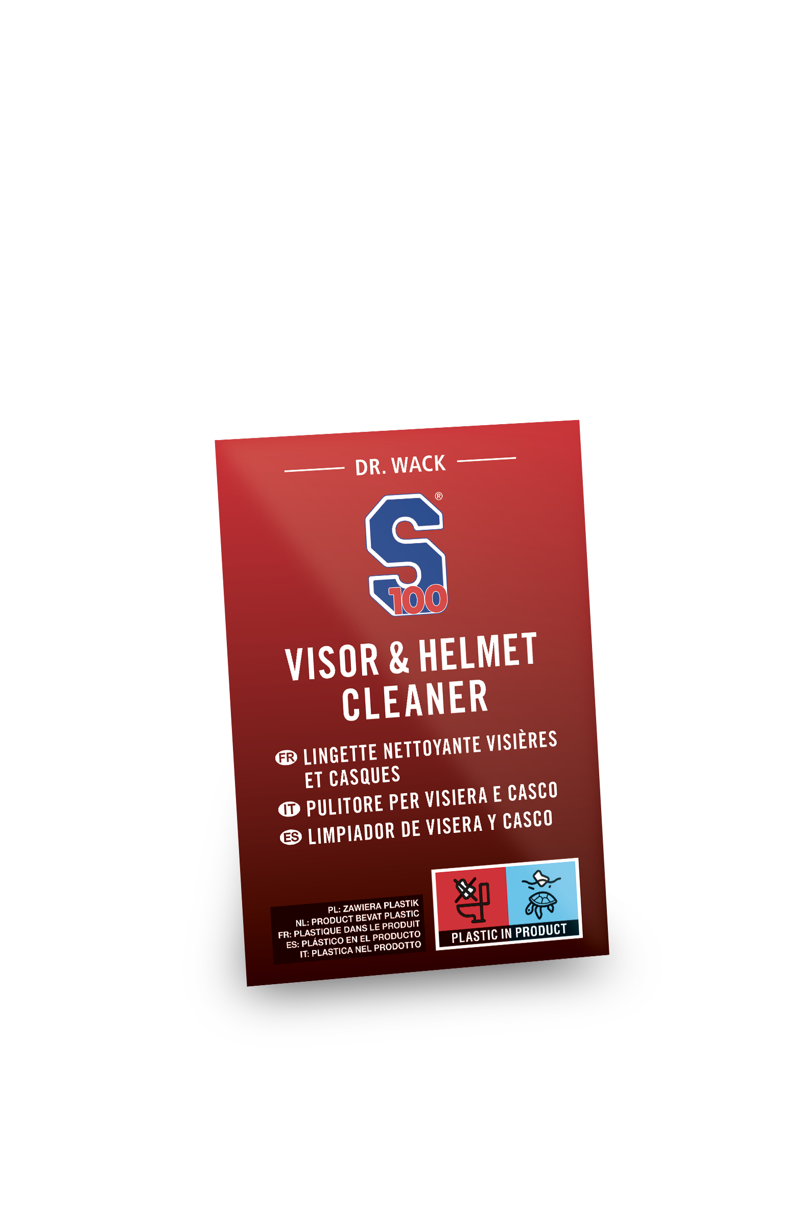 S100 Visor and Helmet Cleaner Wipes