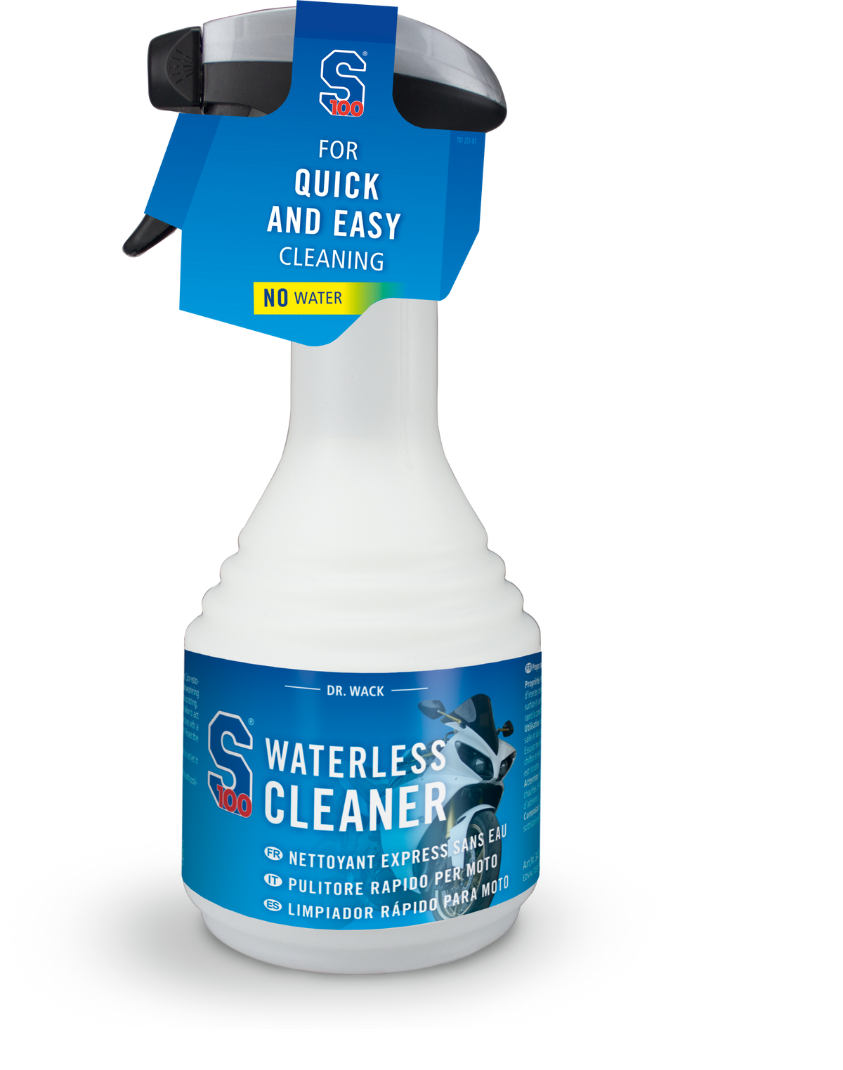S100 Waterless Cleaner - Quick Cleaner
