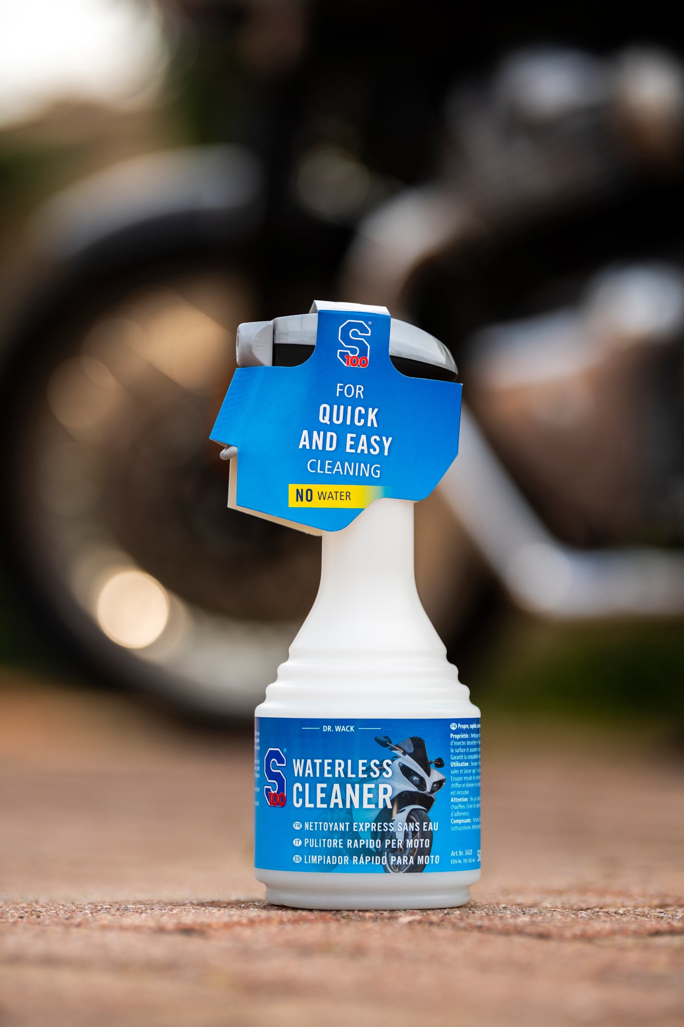 S100 Waterless Cleaner - Detergent rapid