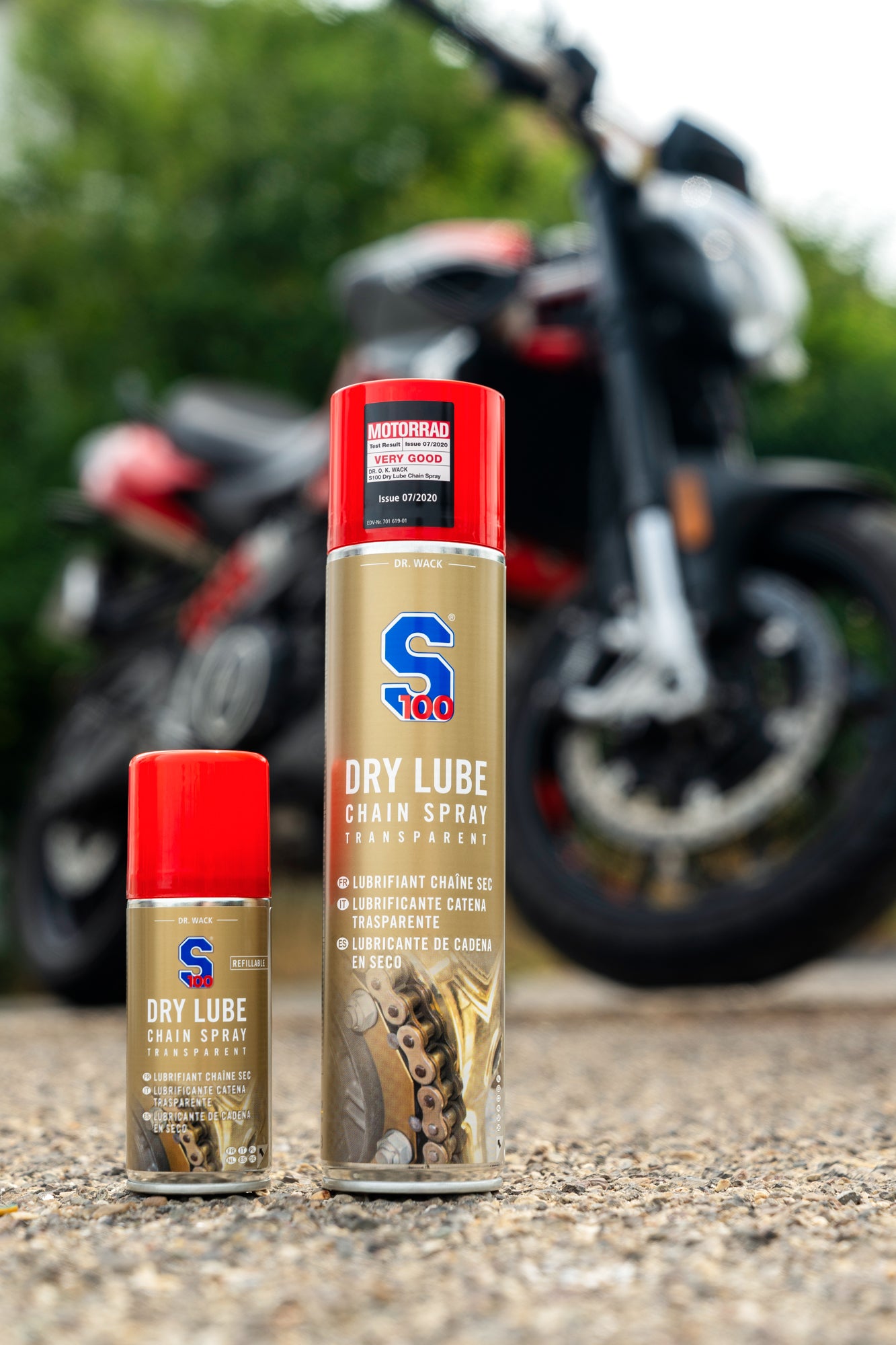 Spray pentru lanț de lubrifiant uscat S100